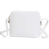 AMBRA Moda GL018 - borsa a tracolla da donna in vera pelle, borsa a spalla piccola da donna