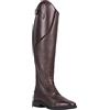 QHP Tamar - Stivali da equitazione da donna, in pelle, modello normale