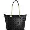 Pollini Borsa a Spalla Heritage Embossed Nero