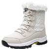 Generico Scarpe Da Neve Donna Invernali Leggere Sportiva Stivali Doposci Antiscivolo Foderato Caldo Stivaletti Escursionismo Morbidi Impermeabili Imbottiti Scarpe Bassi Lavoro Pelliccia Scarponi Stivali Da Sci