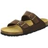 AFS-Schuhe, 3100 - Comodi sandali da uomo, in pelle, da casa e da lavoro, prodotti in Germania