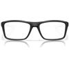 Oakley Occhiali da vista rettangolari da uomo OX8178 Rafter Rafter, lenti nero satinato/demo, 55 mm, lenti nero satinato/demo, 55 mm, Lenti Dimostrative Nero Satinato, 55 mm