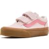 Vans Old Skool V CRW85T1 Gray Grigio Scarpe Bambino Sneakers Strappi