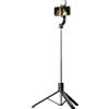 NoneDanGee Treppiede per cellulare con telecomando, selfie stick treppiede a 360° (con | Treppiede estensibile da 170 cm, per smartphone, scatto Bluetooth per selfie, vlog e live streaming