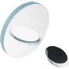 INTCHE D76F300‑F360‑F700‑F900 Set di specchi sferici primari e secondari, kit telescopio newtoniano fai-da-te for principianti di astronomia(D76F360-20MM)