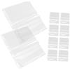 Operitacx 10pezzi Buste Impermeabili Per Negativi e Pellicole Fotografiche Set Protezioni Per Pagine Adatte Per Archivio e Conservazione Lungo Termine