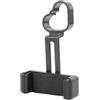 STOBAZA Adattatore Smartphone per Telescopio 10x20 in Abs, Nero | Supporto Stabile per Osservazione, Cattura Immagini e Video, Adatto a Cannocchiale Monoculare 10x20