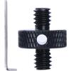 KACCDE Adattatore a vite per conversione fotocamera, 1/4 a 3/8 pollici, metallo, 3 | Vite di conversione in metallo, funzione multipla, accessorio fotografico, facili installazioni, vite maschio a maschio per