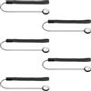 Generic Confezione da 5 supporti per copriobiettivo con panno di pulizia in microfibra, per evitare che il copriobiettivo si perda, compatibile con Canon Sigma
