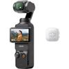 DJI Osmo Pocket 3 Combo Vlog Premium con trasmettitore per Mic Mini 2S | Fotocamera stabilizzata tascabile per vlog, CMOS da 1″ e 4K/120fps, stabilizzazione su 3 assi