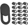 Generic Copertura per webcam a scorrimento, [confezione da 16] copertura per webcam ultra sottile per laptop, PC, computer e dispositivi Apple come MacBook, iMac, iPad e iPhone 6/7/8 Plus.0,0,03 pollici di