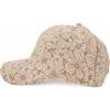 styleBREAKER Cappellino Baseball Donna Motivo Floreale in Rilievo | Cappellino 6 pannelli, visiera curva 7,5 cm, fascia cotone, regolabile con chiusura a strappo (56-59 cm).