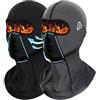 Yutdeng Passamontagna Moto Balaclava Uomo Donna Autunno Inverno Sottocasco Multiuso Passamontagna Maschera Termico di Sci Moto Ciclisomo Escursionismo Sport all'Aria Aperta