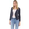 malito more than fashion Malito Blazer nel Basic-Look a Cerniera Lampo Commerciale 6040 Donna