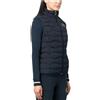 EA7 GILET EMPORIO ARMANI GIACCA SMANICATA TRAIN CORE DONNA (L, BLU NAVY)