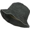 styleBREAKER Cappello da Pescatore Unisex Effetto Lavato | Bucket Hat, cotone traspirante, tesa 7 cm, altezza 16 cm, diametro 28 cm, per circonferenza testa 58 cm.