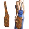 Hiseng Borsa Tappetino Yoga in Tela con Tasche | Tessuto in Tela Tote Palestra. Tasche Capienti per Accessori e Oggetti Personali. Perfetto per Yoga, Pilates e Fitness