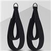 Risveglio 2 cinghie a doppio anello per pilates e yoga, in nylon | Piede e cinghia da polso in cotone con chiusura a scatto in metallo anticorrosivo, fascia da polso per allenamento con