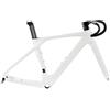 BSFHQS 46/48/50/52CM Telai Bici in Carbonio 700C Telaio Bici da Strada da Corsa Ciclocross Freno A Disco ASSE Passante F100mm R142mm con Forcella, reggisella e Manubrio