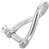 MAGICLULU Attorcigliato Marino in Acciaio Inox per Ormeggio e Sollevamento | Finitura Lucida Passivata, Struttura Compatta Girevole, Nominale , per Ancoraggio Stabile
