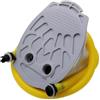 Gralara Gonfiatore a Pedale Ergonomica | Portatile, Pompa a Pedale con Tubo Flessibile, Compatto, per Kayak