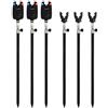 Fish-Xpro Set Avvisatori e Bankstick - 3 Canne - 6 Bankstick 50 cm