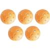 aqxreight Confezione da 5 Palline di Pickleball per Interni Ed Esterni, 74 Mm, Palline Luminose per sottaceti. Il Bagliore è Bilanciato e Preciso per i Fori in Plastica PE. 40 di Pickleball di Alta
