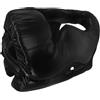 Toyvian Casco da Boxe Headgear da Boxe Protezione Testa Chiusa per Viso PU e Spugna Nero Traspirante per Uomini Adulti e Arti Marziali Miste