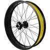 RESHINF 20/24/26x5.0 Fat Bike Ruota Anteriore Freno Disco Perno Passante 15x150mm | Cerchio in lega di alluminio 36H, for bici elettrica da spiaggia innevata