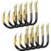 HANELREEZD ami pesca 50 ami da pesca con spinato in lega di tungsteno colorato | Forniture for ami for la pesca in lago e in mare, pesce sfuso