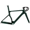 LSRRYD 700C Telaio Strada Aero in Carbonio 43.5/46/48/50/52/54cm Telaio da Perno Passante 12x100/142mm Freno a Disco T47 BB Telaio da Corsa con Forcella, reggisella e Manubrio