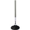 TAIZhiChen Asta per Slalom Slalom con Base a Molla Flessibile Asta per con Piedistallo Velocità Allenamento Base Allenatori, Atleti, Grigio, size to 3