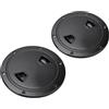ZAICOLER 2 Pack Boccola Copertura Ponte per Yacht | Sportello di ispezione antiscivolo, diametro esterno 7,7 pollici, diametro interno 6 pollici, coperchio rotante