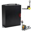 HJGHY Batteria al Litio da 48 V per Carrello elevatore Elettrico | Batteria per transpallet da 48 V 10 Ah 12 Ah 15 Ah 20 Ah Batteria per carrello elevatore manuale da 48 Volt con display