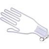 QOXEZY Gancio sportivo in plastica ABS per guanti, 25 x 11,5 cm | Questa barella per guanti in ABS mantiene la forma del guanto e accelera l'asciugatura dopo l'allenamento o il lavaggio.