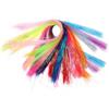 Operitacx 15 Pezzi Materiale per Mosca Olografico, Filo Flash 0,5mm per | Plastica, Avvolgimento Liscio e Meno Grovigli, Effetto Luminoso, per Pesca in Ogni Scenario