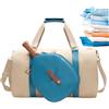Lunaobrik Borsa Tennis Grande Capacità Impermeabile con Copriracchetta Trasporto | borsa sportiva duffle bag tote da viaggio per Scarpe Asciugamano Bottiglia d'acqua Borraccia Viaggio Spiaggia Sport Outdoor