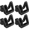 QOXEZY Barca per Fender Clip Square Rail Regolatore Hanger Marine Buffer Rope | Consente una rapida regolazione in altezza della barca marina per parafanghi su binari quadrati per l'attracco.