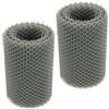 MAGICLULU 2 Rotoli Rete Protettiva Flessibile Antiaderente | Rinforzo dei Bordi, Struttura a Rete Grondaie Rinforzate, Plastico Leggero, Uso Sport Invernali