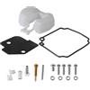 TYUdZLi Kit di riparazione carburatore adatto for fuoribordo 30H 30hp C30 30G W MHS L ES LR WCS MHS MH WL 61N-W0093-01 61N-W0093-00