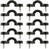 Alnaeson Kit di 40 ganci in nylon per kayak con occhiello, per pesca in | Occhielli in nylon antiruggine per fissare corde, pagaie, reti e attrezzi su kayak, barche, canoe.