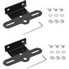 VGOL 2 staffe di montaggio per portapacchi posteriori riflettenti, compatibili con la maggior parte delle luci riflettenti per mountain bike