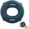 Generic Anello per addestramento e mani in silicone, Anello per addestramento e | Allenatore Esercizi Squeezer Grip Trainer, Rinforzo e dita e mani, degli