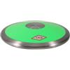 HEMOTON Disco da Getto 1kg in Acciaio e Nylon per Allenamento Giovanile | Superficie Antiscivolo, Bordi Arrotondati, Adatto a Piste Sintetiche e Prato Indoor, Colore Verde