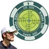 Generic Marcatore da golf con clip per cappello da golf, ausilio per la lettura | Elegante clip per cappello da allenamento per principianti professionisti