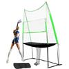 Generic Rete per allenamento pallavolo, regolabile, per picchetti, blocchi e pallavolo, portatile, facile da installare, per uso interno ed esterno