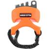 PACKOVE Taglierina Subacquea Portatile in Acciaio Inox Arancia Blocco | Taglio Rapido di Corde, Reti e Fili da Pesca, Uso in Sport Acquatici e Soccorso Professionale