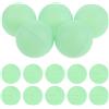 Abaodam 15 Pezzi Palline da Ping Pong 40mm Luminose per Giochi Notturni | PP Bianco, Effetto Fluorescente, Ricambio Facile, per Attività Fisiche e Decorazioni Feste Serali