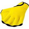 Tdoutop Guanti Acquatici, Guanti da Allenamento per Il Nuoto con Cinturino da Polso, Guanti da Immersione, Surf, Piscina, Esercizi, Guanti da Sub