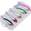 aqxreight 5 Pz Set di Esche da Pesca Pesca d' a Traina Barca da Kit di Esche Artificiali Esca da Simulata Accessorio per la Aspetto Esca Viva Imita più Versatile con Caratteristiche (20 g)